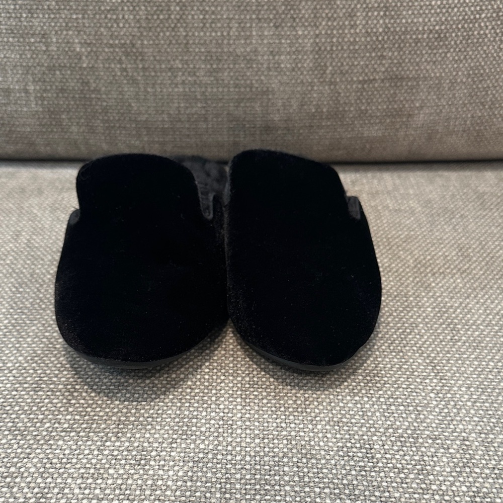 Birdies Black Velvet Starling Mules